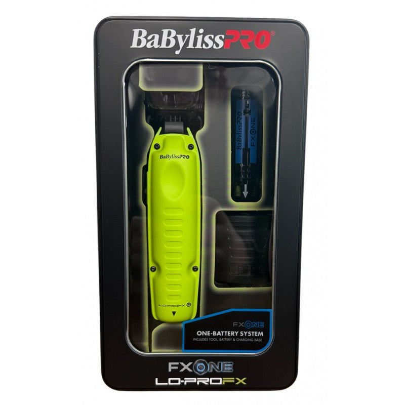 BabylissPro Limited Edition FXONE LO-PRO Trimmer – Neon (#FX729NY)