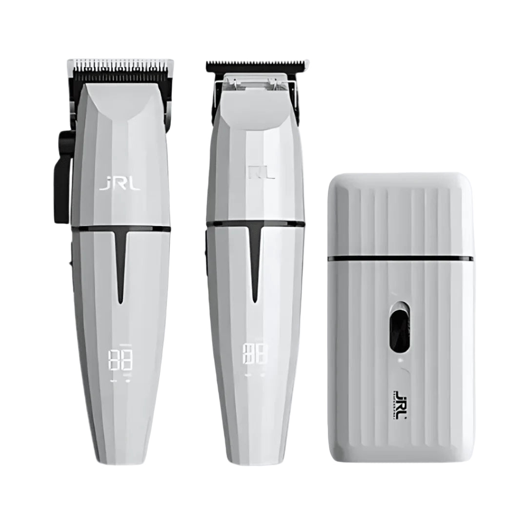 JRL Ghost Collection #2 – Clipper, Trimmer & Foil Shaver with Charging Base